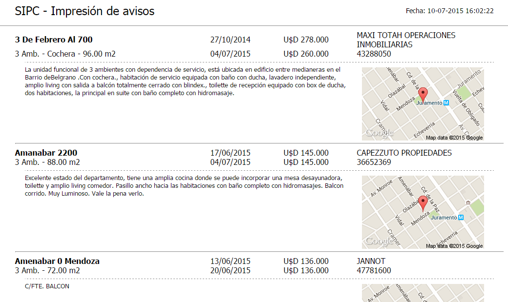 SIPC. Sistema para Inmobiliarias